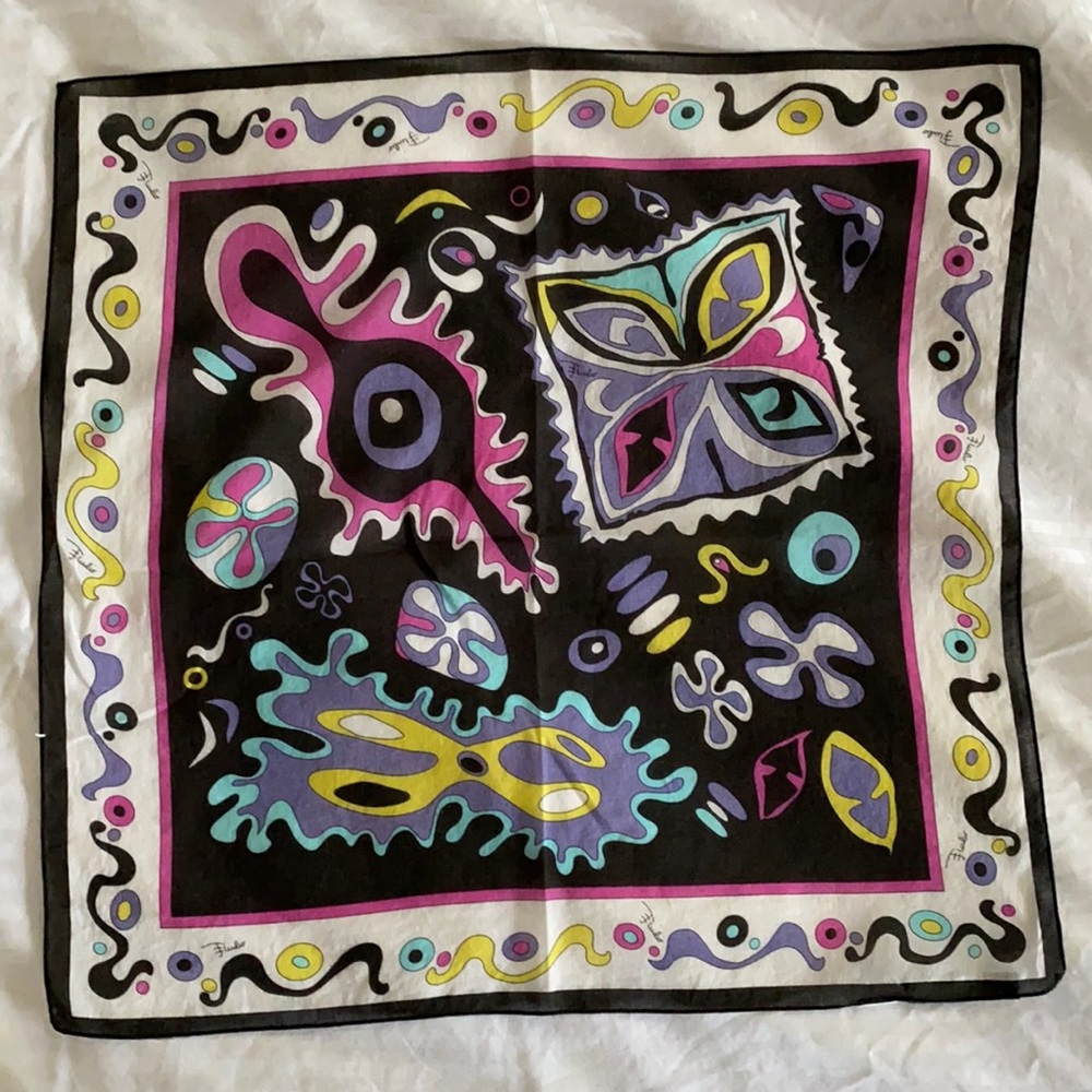 Pucci cotton scarf